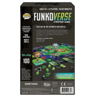 Funko RICK AND MORTY - Funkoverse 100 2-Pack - Expandalone &#039;UK&#039; Game