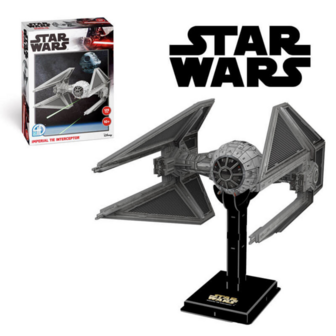 4D Model Kit Star Wars Imperial Tie Interceptor 129pcs