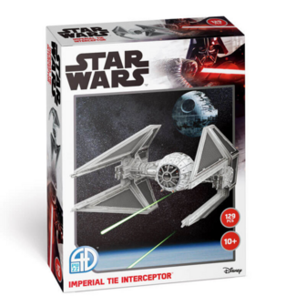 4D Model Kit Star Wars Imperial Tie Interceptor 129pcs