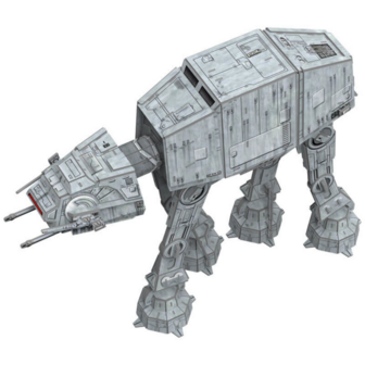 4D Model Kit Star Wars Imperial AT-AT 214pcs