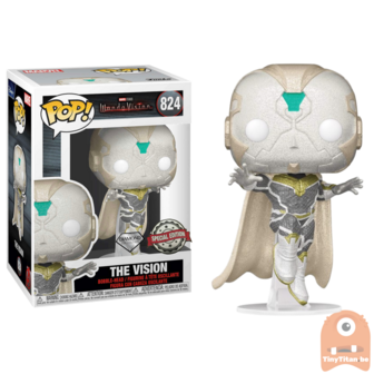 Funko POP! Marvel Vision Diamond Glitter 824 Wanda Vision Exclusive 