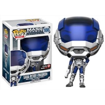 Funko POP! Games Sara Ryder 186 (Masked) Mass Effect Exclusive