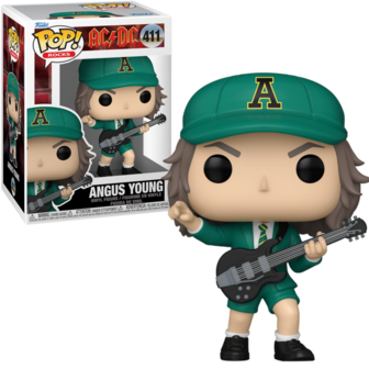 Funko POP! Angus Young Green Outfit 411 AC/DC