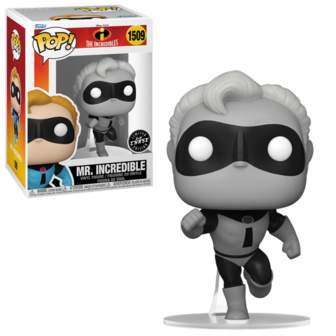 Funko POP! Mr. Incredibles B&amp;W Chase 1509 Incredibles 20th Anniversary Disney 