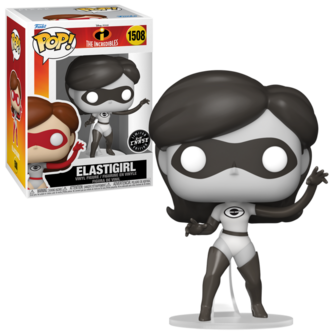 Funko POP! Elastigirl B&amp;W Chase 1508 Incredibles 20th Anniversary Disney 