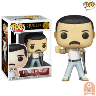 Funko POP! Rocks Freddie Mercury Radio Gaga 183 Queen 