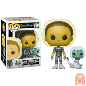 Funko POP! Animation Space Suit Morty w/ Snake 690 Rick and Morty