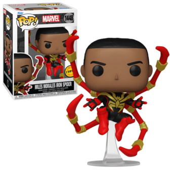 Funko POP! Miles iron spider Unmasked Chase 1448 Marvel