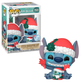 Funko POP! Disney Stitch Unwrapping Gift 1522 Lilo &amp; Stitch - Exclusive