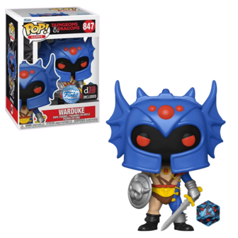 Funko POP! Warduke w/ Dice 847 Dungeon &amp; Dragons Exclusive