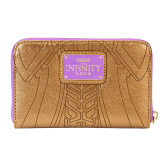 LOUNGEFLY Marvel - Shine Thanos Gauntlet Zip Around Wallet