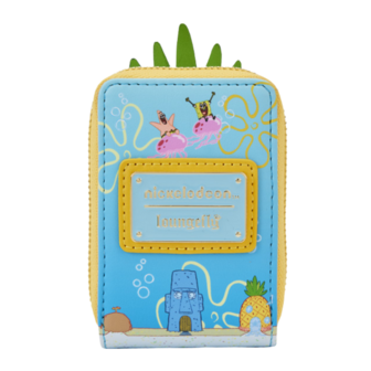 LOUNGEFLY Spongebob Squarepants Pineapple House Zip Around Wallet