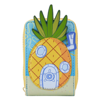 LOUNGEFLY Spongebob Squarepants Pineapple House Zip Around Wallet