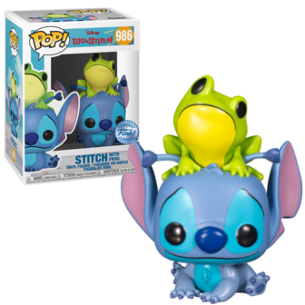 Funko POP! DISNEY Stitch w/ Frog 986 Lilo &amp; Stitch Exclusive