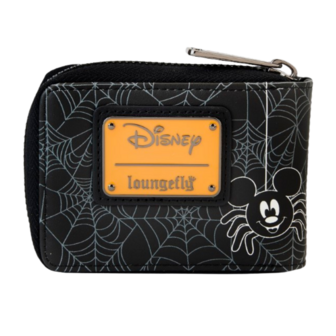 LOUNGEFLY DISNEY - Minnie Mouse &quot;Spider&quot; Zip Around Wallet