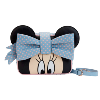 LOUNGEFLY Disney - Crossbody Bag Minnie Pastel Color Dots