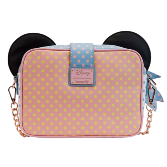 LOUNGEFLY Disney - Crossbody Bag Minnie Pastel Color Dots