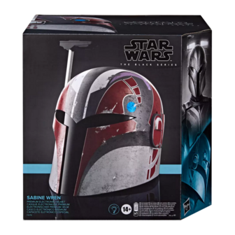 Star Wars Ahoska Black Series Sabine Wren 1:1 Life-Size Prop Replica Premium Electronic Helmet 