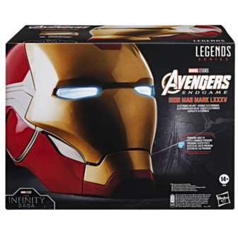 Marvel Legends Series: Iron Man Premium Electronic Helmet (Avengers: Endgame) Mark LXXXV Replica: 1/1