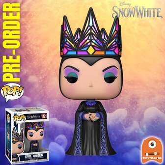 Funko Pop! Evil Queen (Blue &amp; Black Gown) 1421 Snow White Live Action  Pre-Order