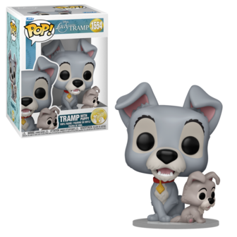 Funko Pop! Tramp with Puppy 1554 Disney Pre-Order