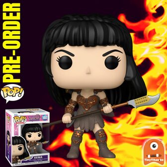 Funko POP! Xena w/ Spear 1665 Xena Warrior Princess Pre-Order