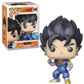 Funko POP! Animation Vegito Metallic 949 Dragonball Z Exclusive 