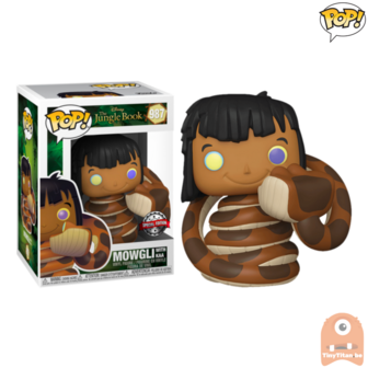 Funko POP! Disney Mowgli w/ Kaa 987 The jungle Book Exclusive