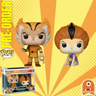 Funko POP! Wilykat &amp; Wilykit 2-pack Thundercats Pre-Order