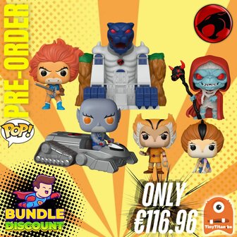 Funko POP! Super Discount BUndle of 4 Thundercats Pre-Order