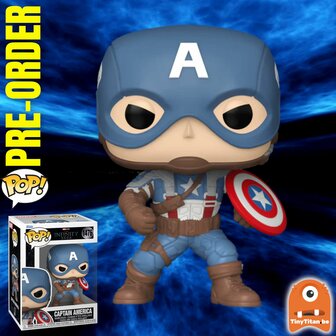 Funko POP! CAFA Captain America 1476 Infinity Saga Marvel Pre-Order