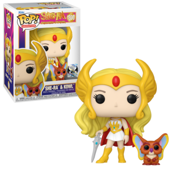 Funko POP! She-Ra w/ Kowl 1800 MOTU She-Ra princess of Power Pre-Order