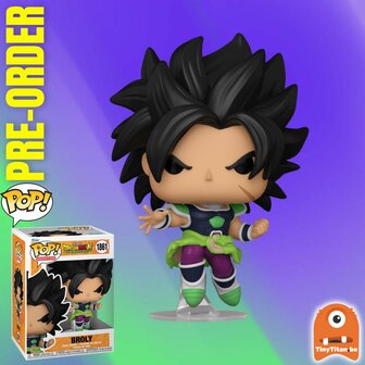 Funko POP! Broly 1861 Dragon Ball Broly Pre-Order