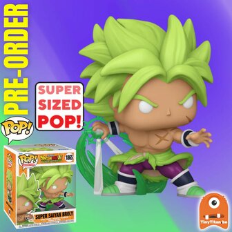 Funko POP! SS Broly 6 INCH 1865 Dragon Ball Broly Pre-Order