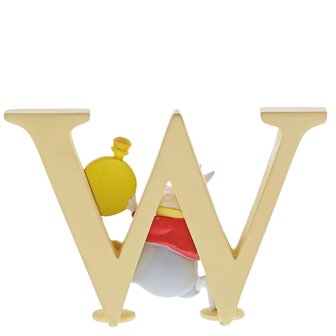 Disney Letter &quot;W&quot; - White Rabbit