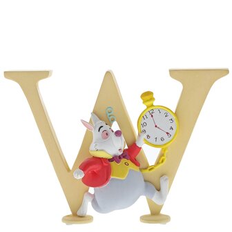 Disney Letter &quot;W&quot; - White Rabbit