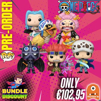 Funko POP! Super Discount Bundle of 5 One Piece Pre-Order