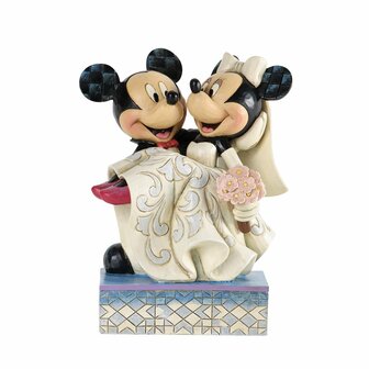 Disney Traditions Congratulations - Mickey &amp; Minnie Mouse Figurine