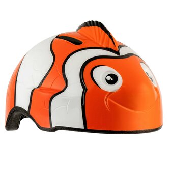 Crazy Safety - Fish Bicycle Helmet - Orange