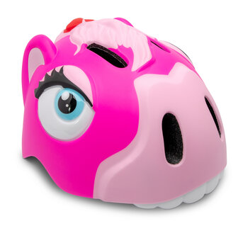 Crazy Safety -  Horse Bicycle Helmet - Pink