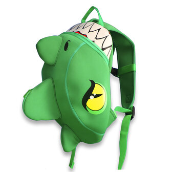 Crazy Safety -   Dragon Children Backpack - Green