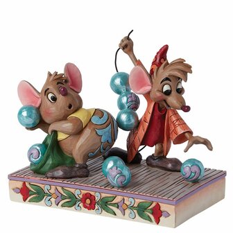 Disney Traditions Jaq &amp; Gus Figurine