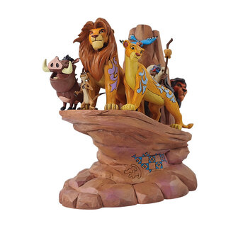 Disney Traditions Lion King Carved in Stone Figurine