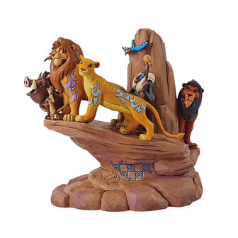 Disney Traditions Lion King Carved in Stone Figurine