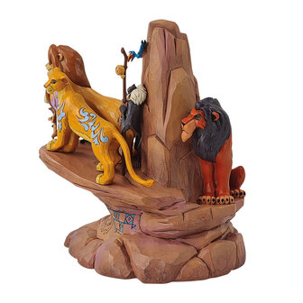 Disney Traditions Lion King Carved in Stone Figurine