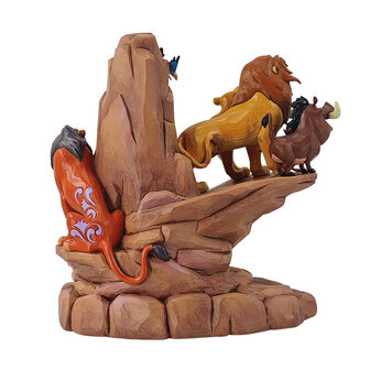 Disney Traditions Lion King Carved in Stone Figurine