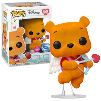 Funko POP! Winnie The Pooh Valentine Flocked 1008 Disney Exclusive