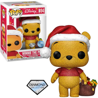 Funko POP! Winnie The Pooh Holiday Diamond Glitter 614 Disney Exclusive