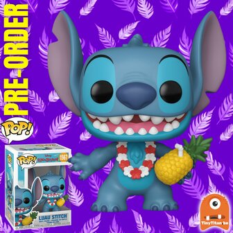 Funko POP! Stitch w/ Pineapple 1567 lilo &amp; Stitch Disney Pre-Order