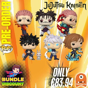 Funko POP! Super Discount Bundle of 6 Jujutsu Kaisen Pre-Order